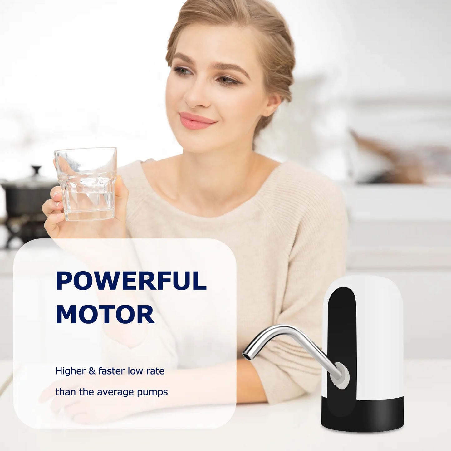 Rechargeable 5 Gallon Water Dispenser Pump 💧🔋