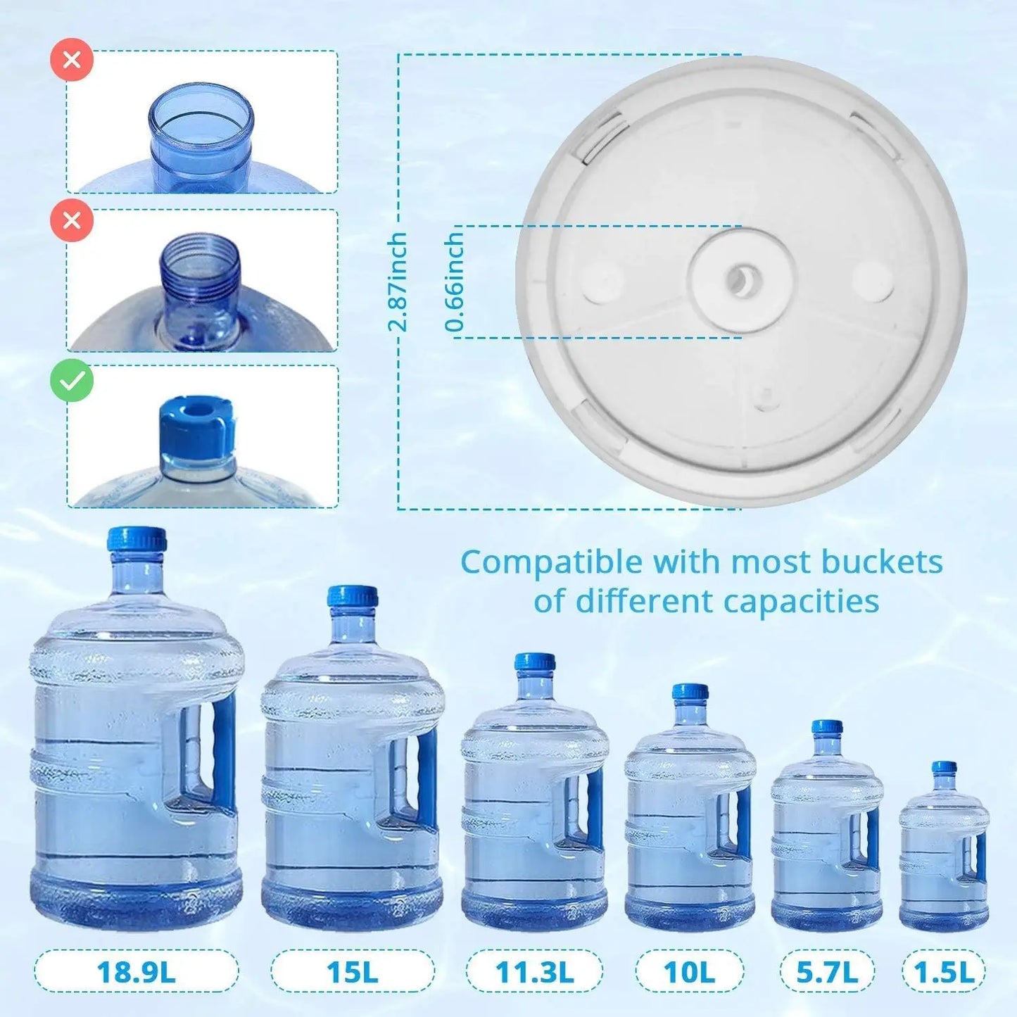 Rechargeable 5 Gallon Water Dispenser Pump 💧🔋